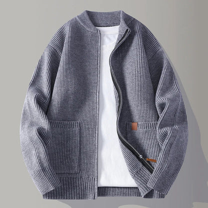 Adrian | Premium Ribbed Knit Jacket