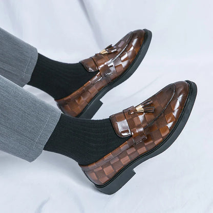 Radcliffe Tassel Leather Loafers