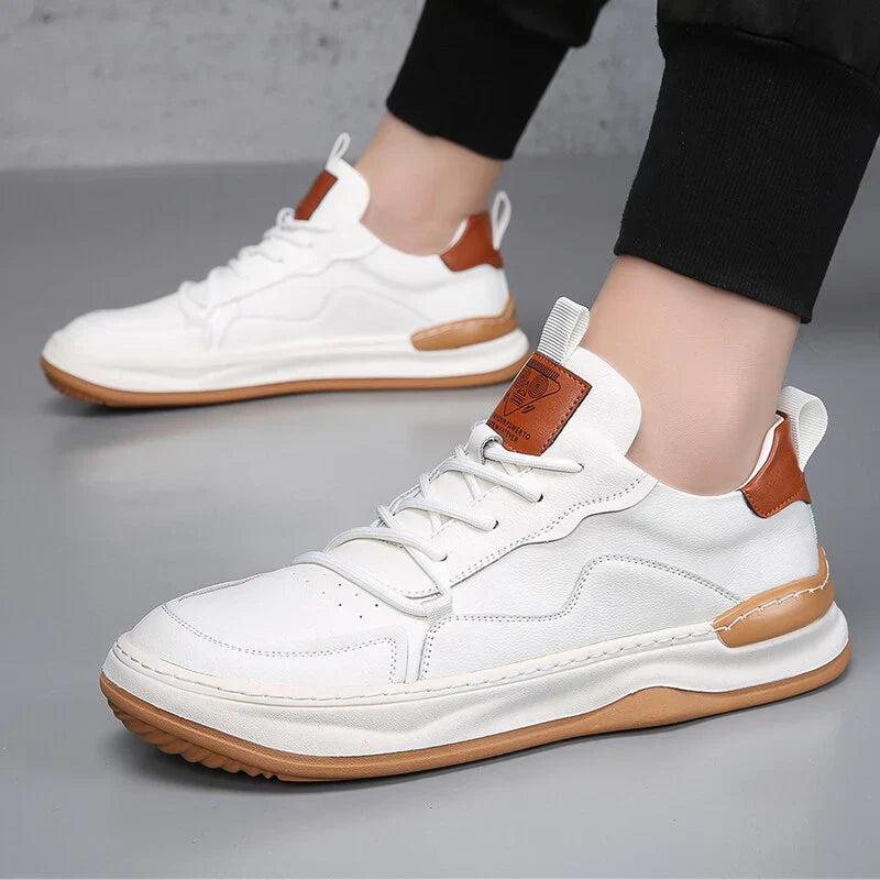 The Sorrento – Italian Style Genuine Leather Trainers