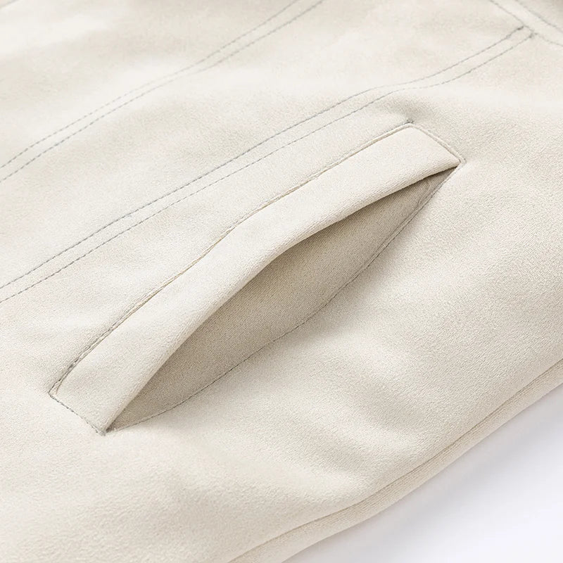 Ravenshaw Suede Sherpa Jacket