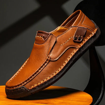 SIENNA LEATHER LOAFER SLIP-ON