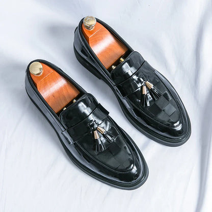 Radcliffe Tassel Leather Loafers