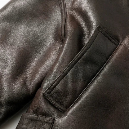 Aurelle Shearling Aviator Jacket