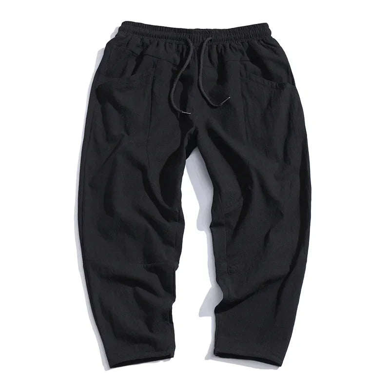 Higashi Linen Tapered Trousers