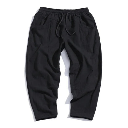 Higashi Linen Tapered Trousers