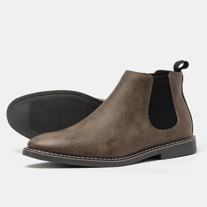 Alverton Full-Grain Leather Chelsea Boots
