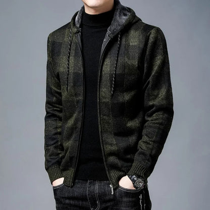 Harrington Plaid Fleece Jacket