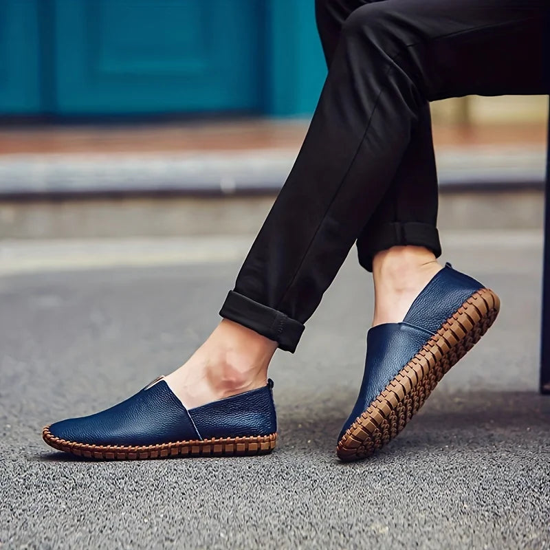 Riverton Leather Summer Loafers