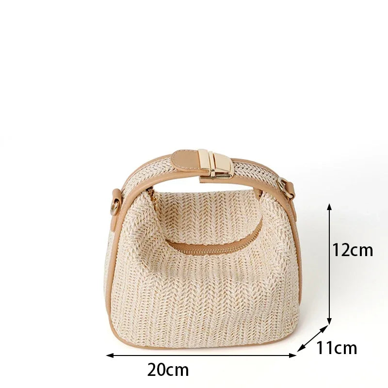 Noelle – Woven Crossbody Bag for Effortless Everyday Chic