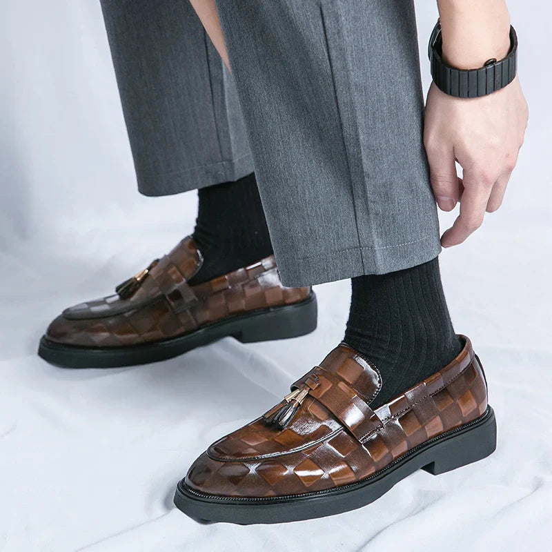 Radcliffe Tassel Leather Loafers