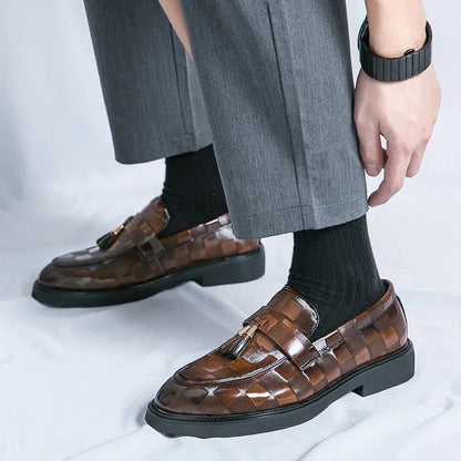 Radcliffe Tassel Leather Loafers