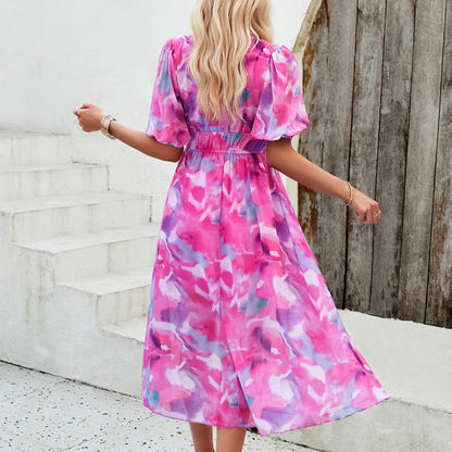 Sonia – Elegant Floral Dress