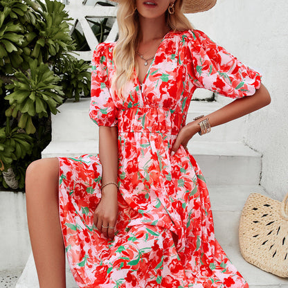 Sonia – Elegant Floral Dress