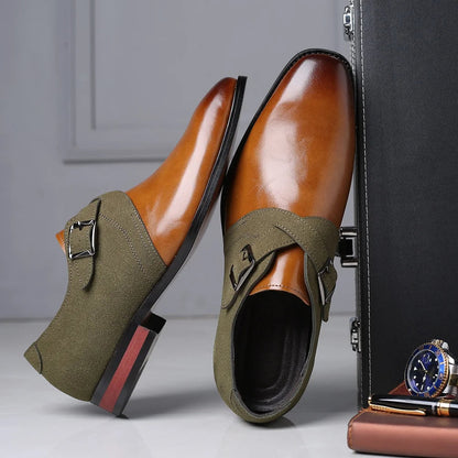 Aldridge Double-Buckle Loafers