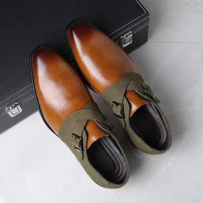 Aldridge Double-Buckle Loafers