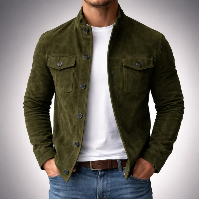 Kenswick Suede Overshirt Jacket