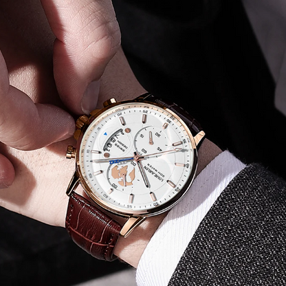 Arnox Classic Leather Chronograph