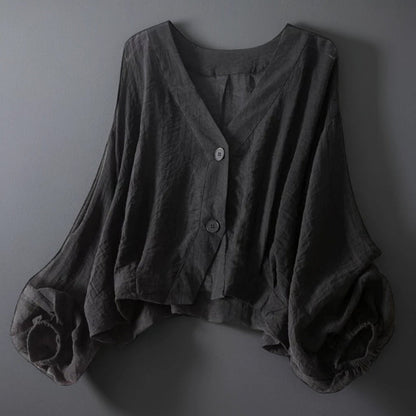 BELLA LINEN BLOUSE