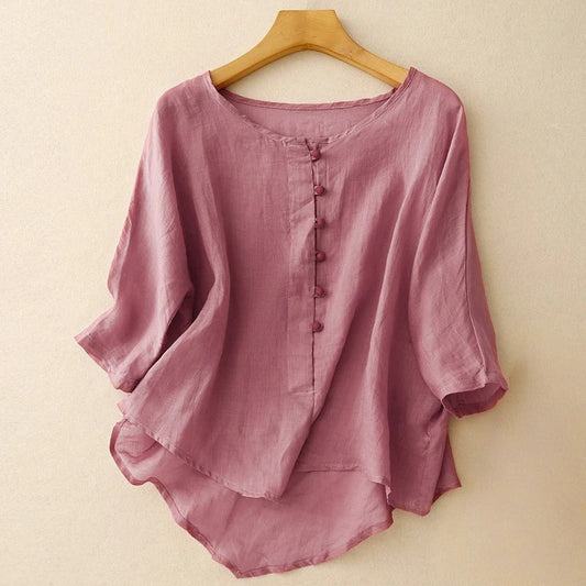 ALIRA LINEN BLOUSE