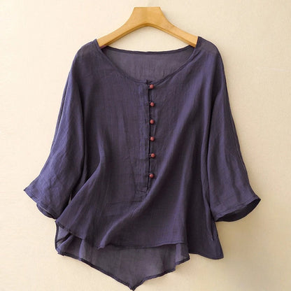 ALIRA LINEN BLOUSE