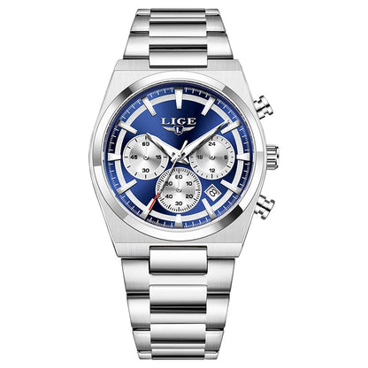 LIGE Heritage Chronograph Watch