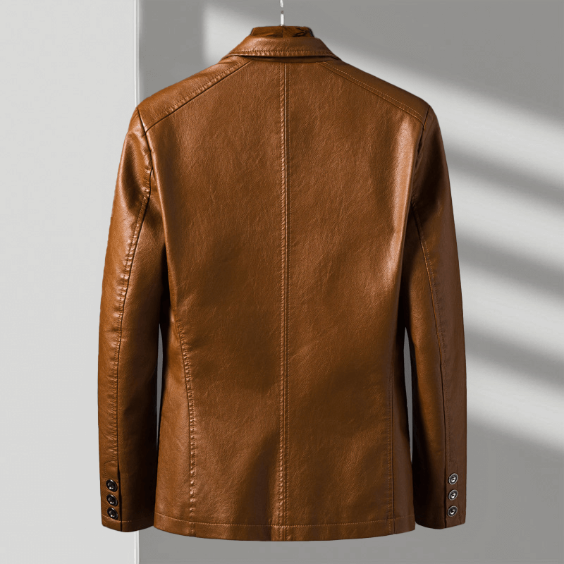 Arvello Classic Leather Jacket