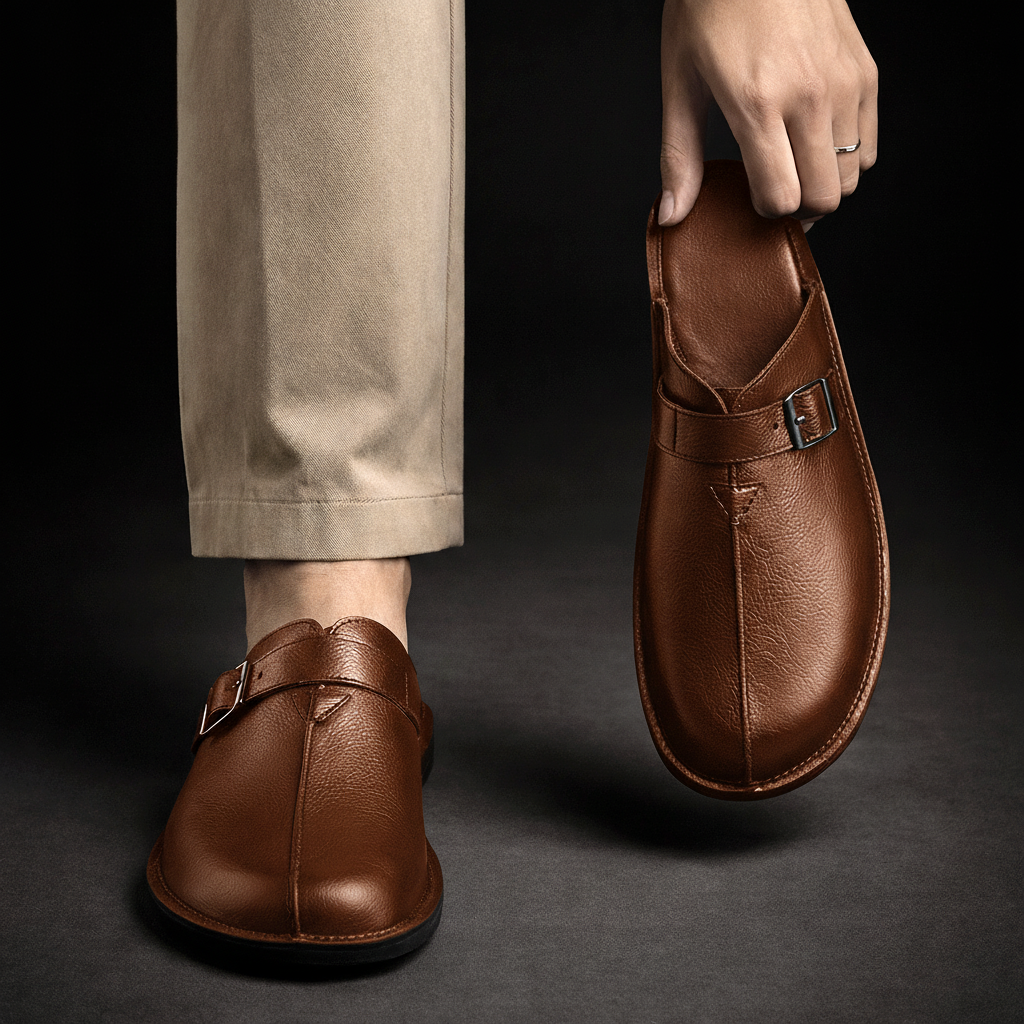 Riccardo™ Leather Mule Loafers