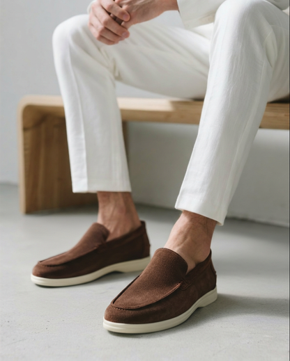 Kingswell Suede Slip-On Loafers