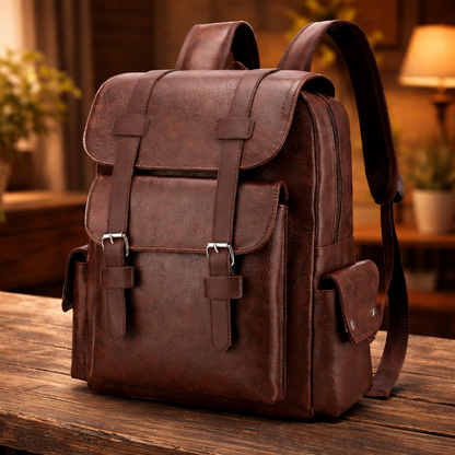 Camden Leather Backpack