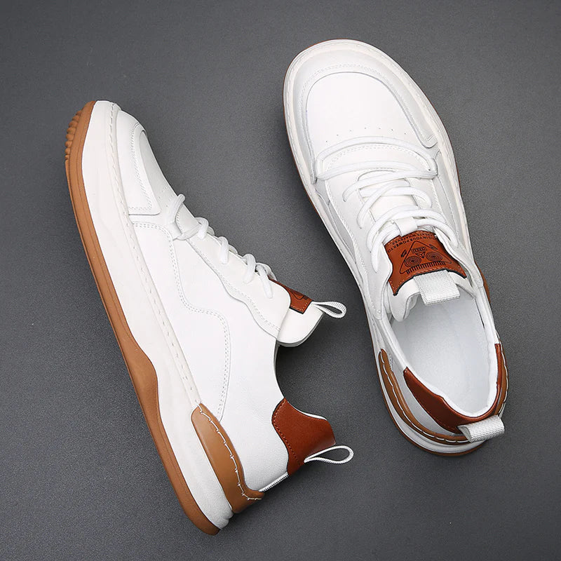 The Sorrento – Italian Style Genuine Leather Trainers