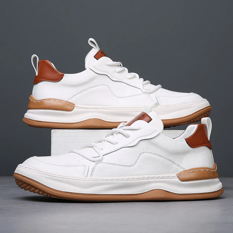 The Sorrento – Italian Style Genuine Leather Trainers