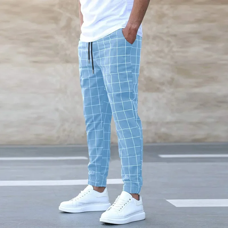 Gino – Chic Checkered Joggers
