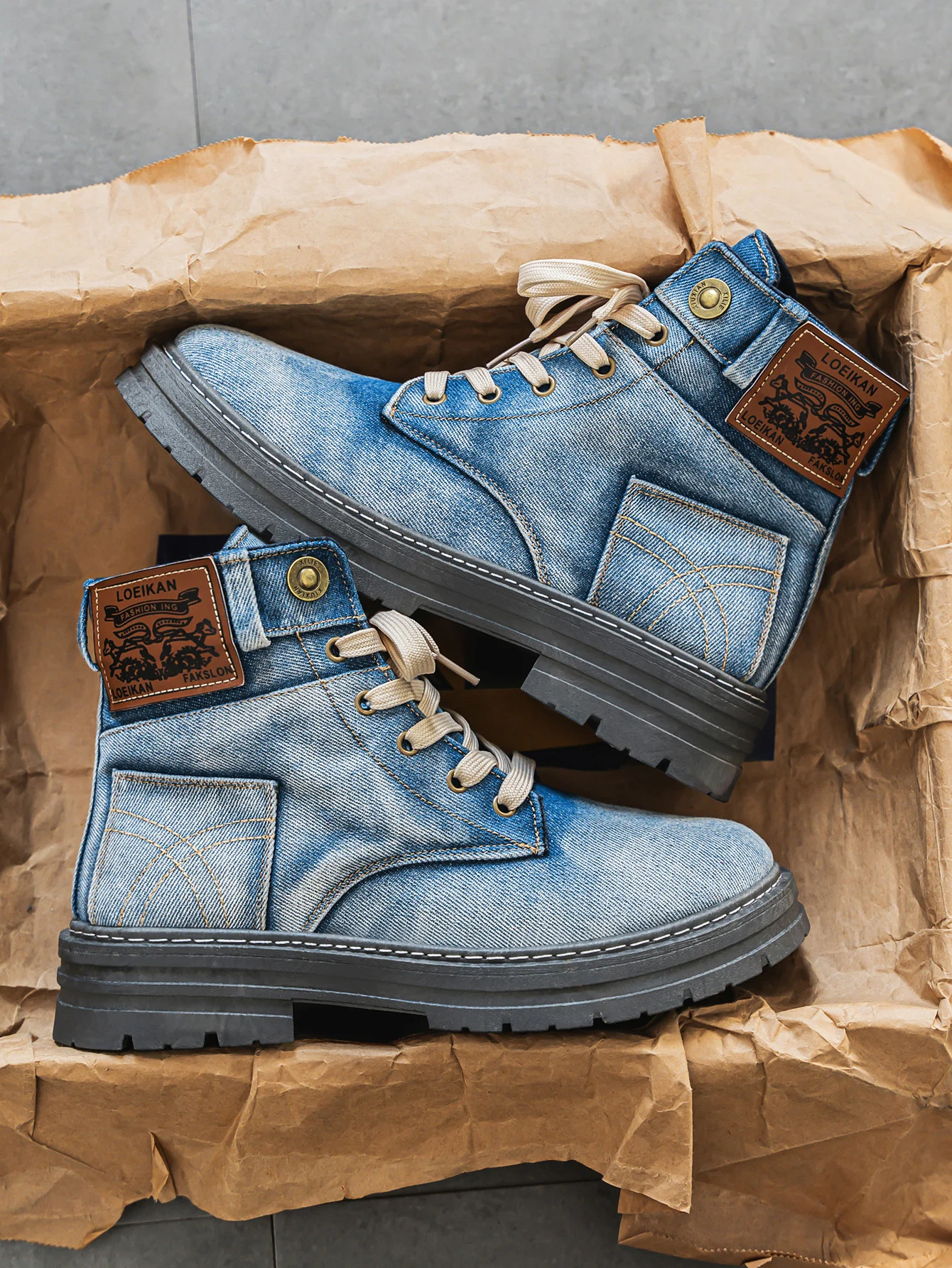 UrbanDenim™ Street Boots