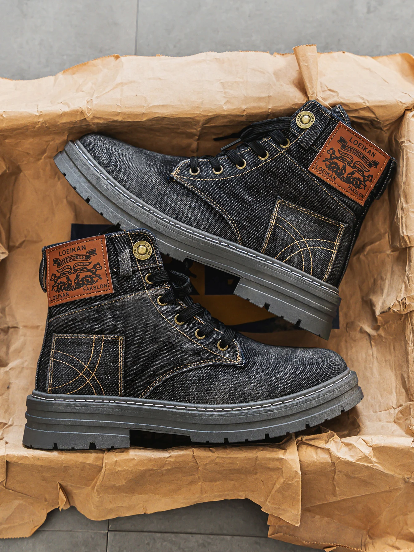 UrbanDenim™ Street Boots