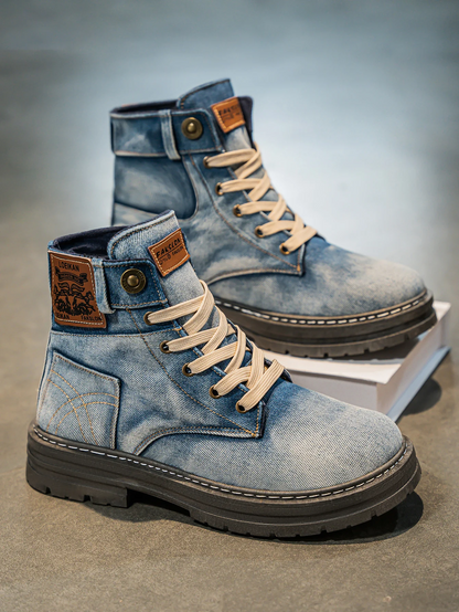 UrbanDenim™ Street Boots