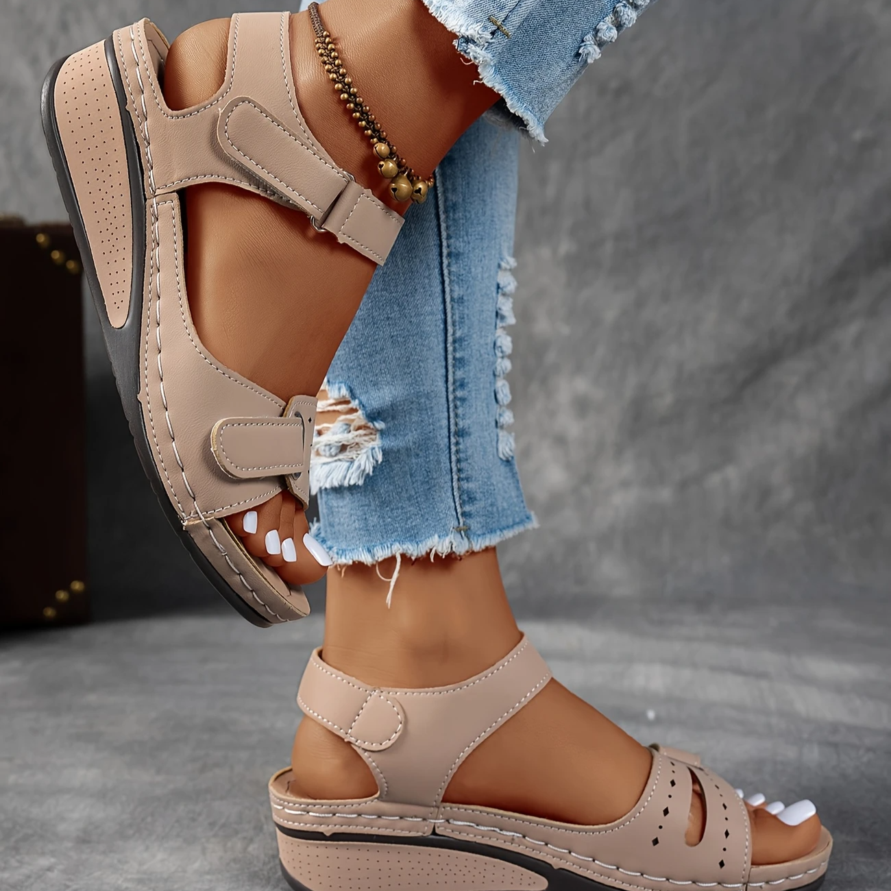 Amy – Stylish Comfort Wedge Orthopedic Sandals