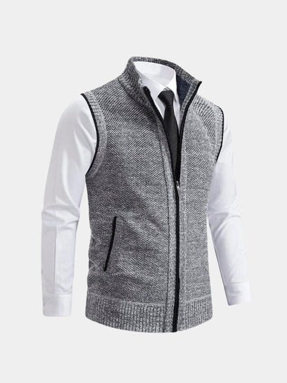 The Windsor – Heritage Full-Zip Knit Gilet