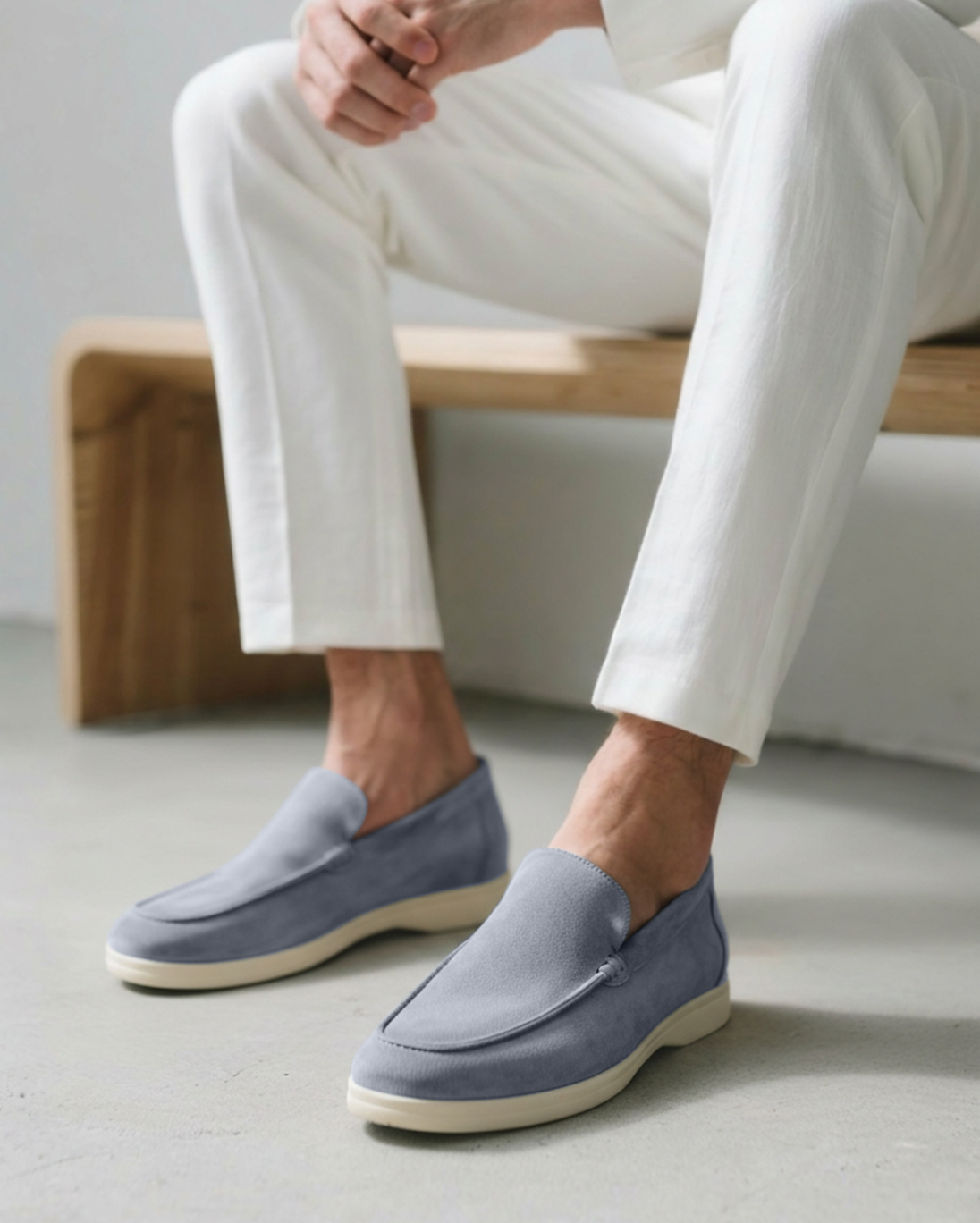 Kingswell Suede Slip-On Loafers