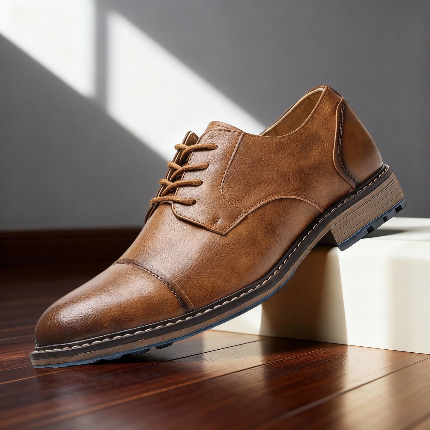 The Bloomsbury™ – Grained Leather Derbies