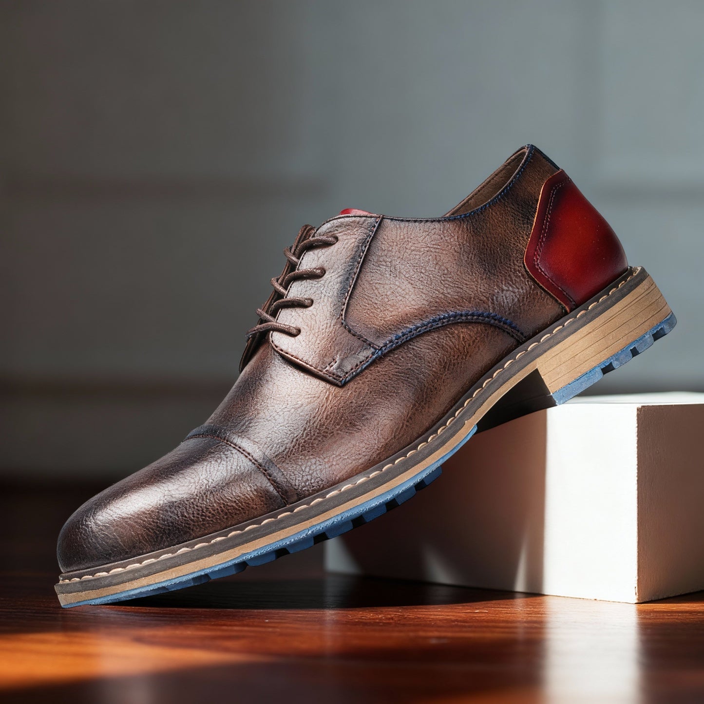 The Bloomsbury™ – Grained Leather Derbies