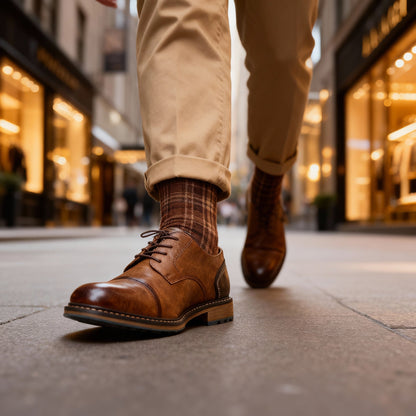 The Bloomsbury™ – Grained Leather Derbies