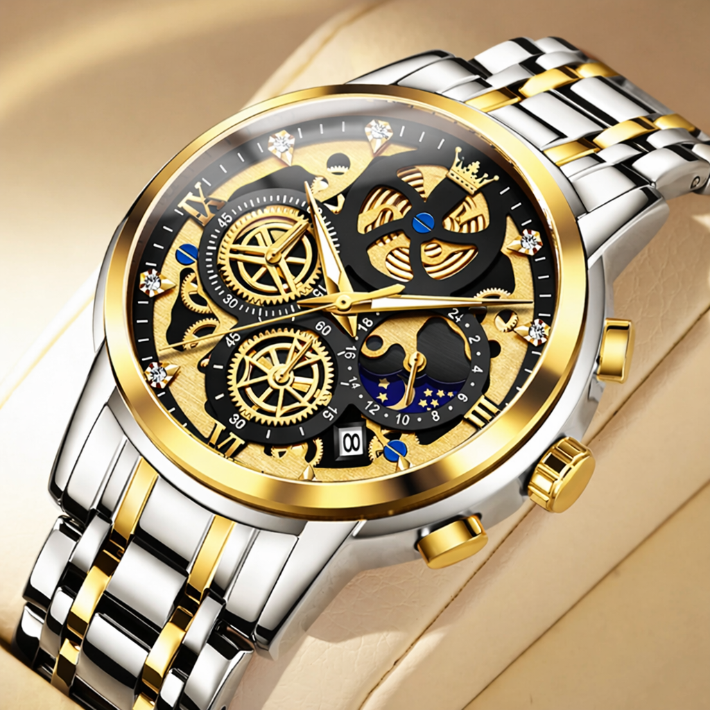 Mariner Skeleton Watch