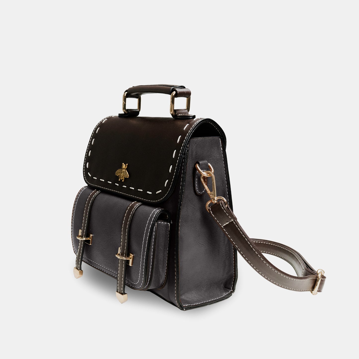 Bumblebee Vegan Leather Backpack
