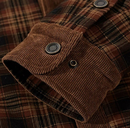 The Ashford – Borg-Lined Check Shacket
