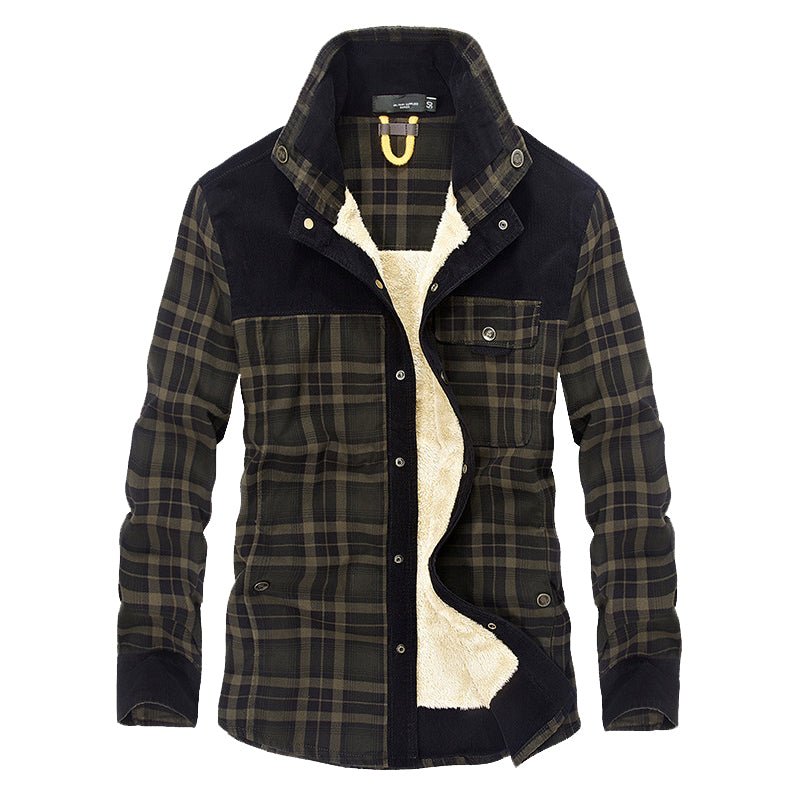 The Ashford – Borg-Lined Check Shacket