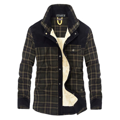 The Ashford – Borg-Lined Check Shacket