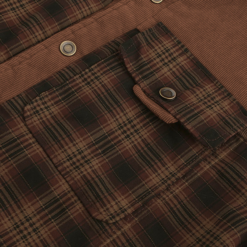 The Ashford – Borg-Lined Check Shacket