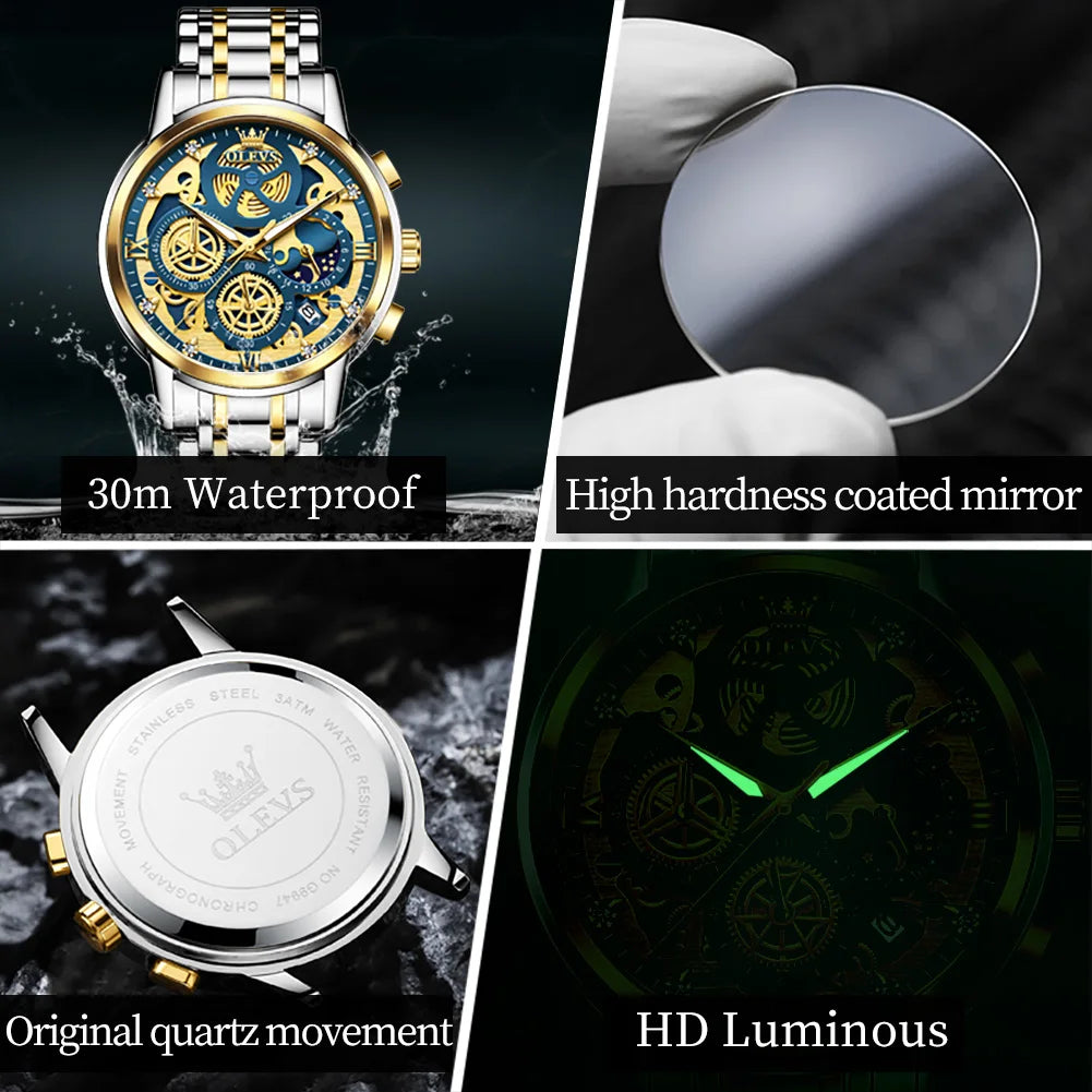Mariner Skeleton Watch