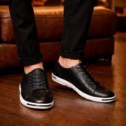 Clapham Leather Trainers