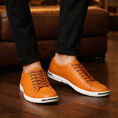 Clapham Leather Trainers